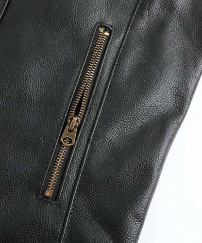 Black Genuine Leather Jacket