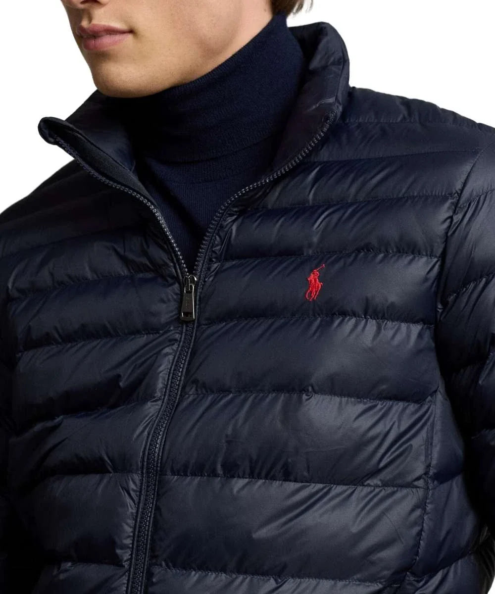 Navy Blue Polo Ralph Lauren Puffer Jacket Mens 