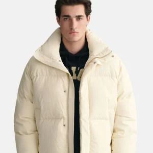 White Down Puffer Jacket