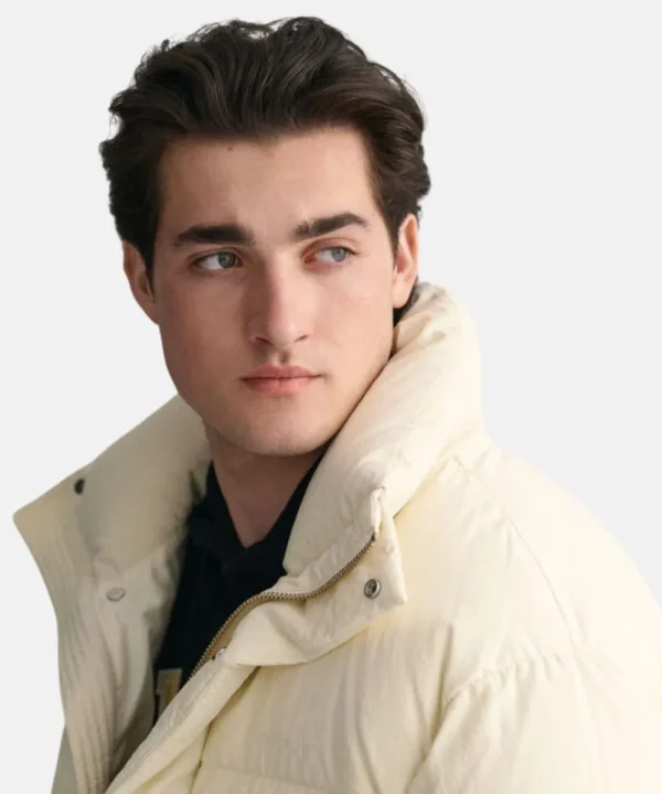 Men’s Classical White Down Puffer Jacket