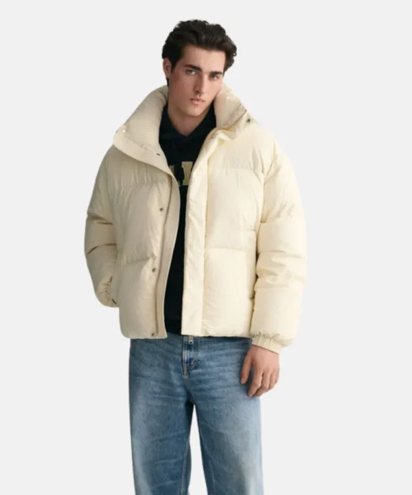 Men’s Classical White Puffer Jacket