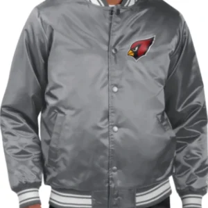 Arizona Cardinals Gray Varsity Jacket