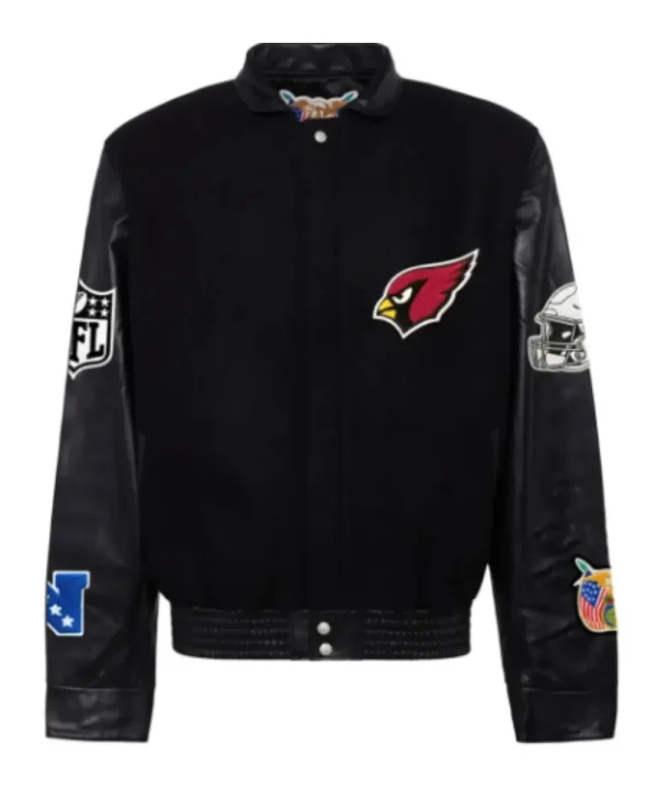 Arizona Cardinals Wool & Leather Varsity Jacket