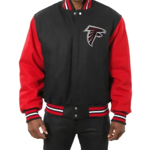 Atlanta Falcons Handmade Full Wool Varsity Jacket