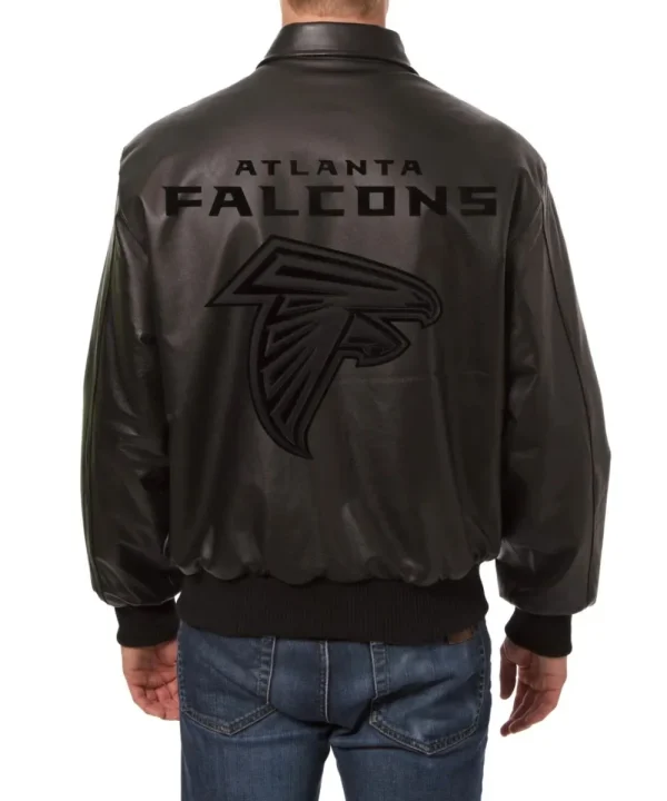 Atlanta Falcons Leather Bomber Jacket