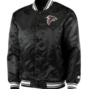 Atlanta Falcons Locker Room Black Varsity Jacket