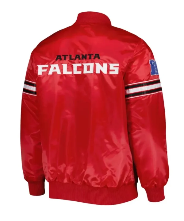 Atlanta Falcons Pick & Roll Satin Jacket