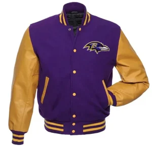 Baltimore Ravens Letterman Jacket