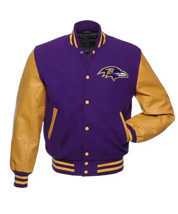 Baltimore Ravens Letterman Jacket