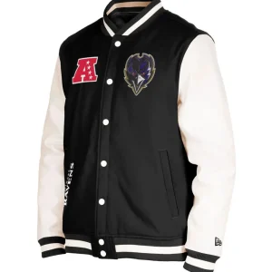 Baltimore Ravens Throwback Varsity Jacket