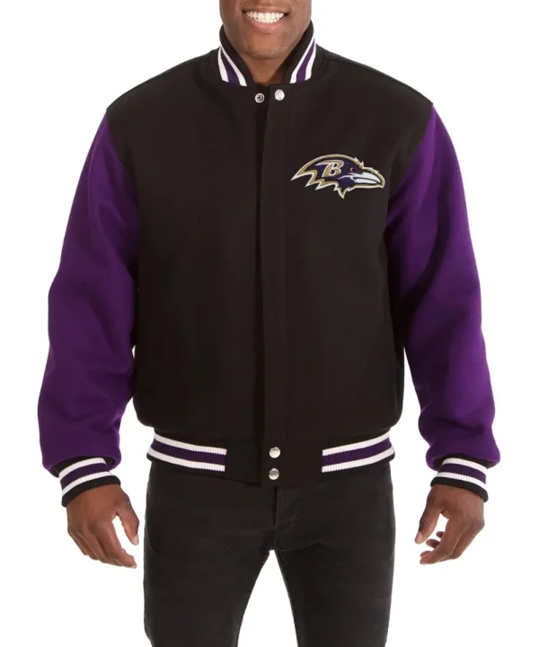 Baltimore Ravens Wool Varsity Jacket