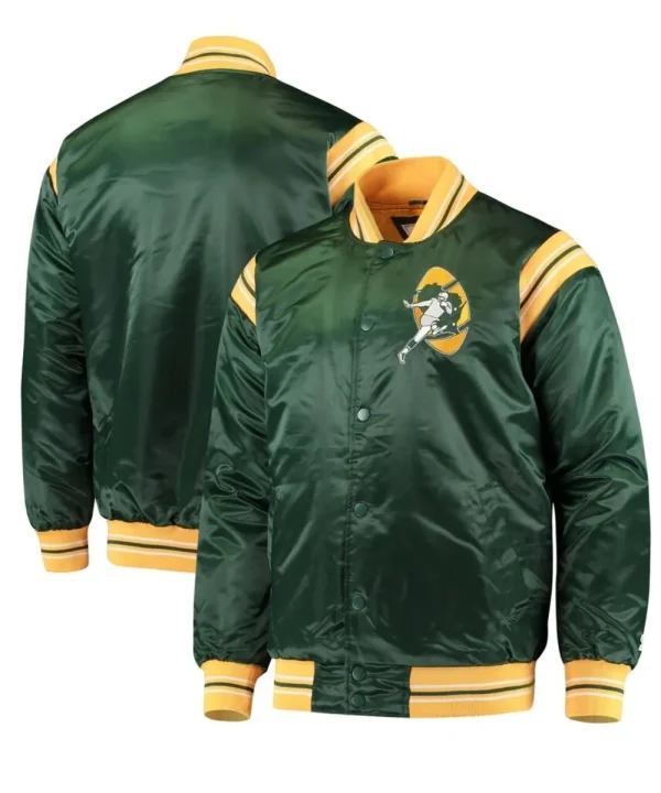 Bay Packers Commander Full-Snap Jacket