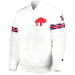 Buffalo Bills White Starter Jacket​