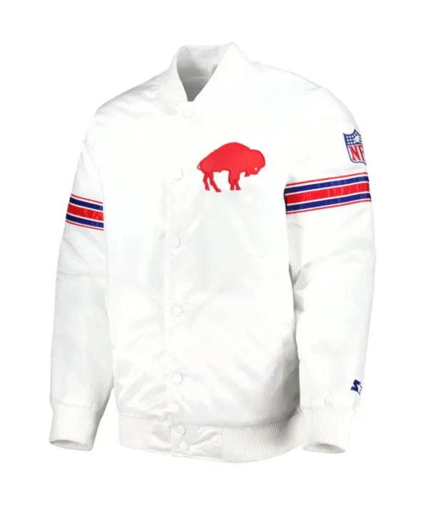 Buffalo Bills White Starter Jacket​