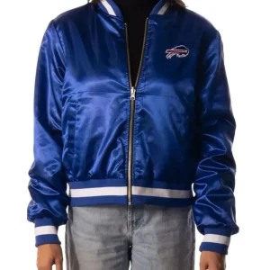 Buffalo Bills Women’s Blue Varsity Jacket