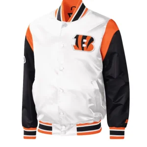 Cincinnati Bengals Full-Snap Varsity Jacket