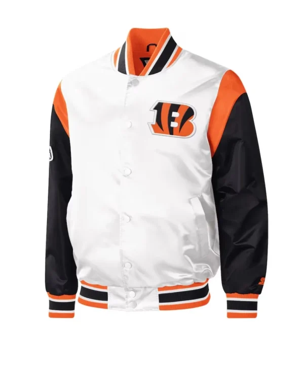 Cincinnati Bengals Full-Snap Varsity Jacket