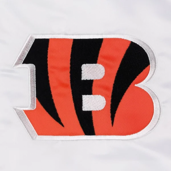 Cincinnati Bengals Full-Snap Varsity Jacket Logo