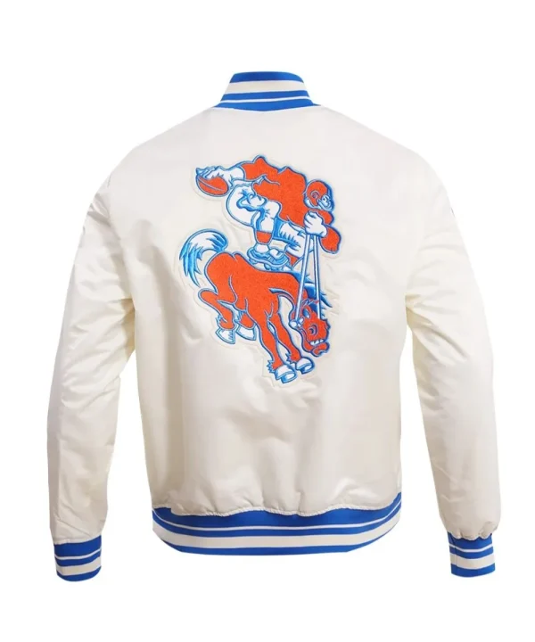 Denver Broncos Full-Snap Varsity Jacket