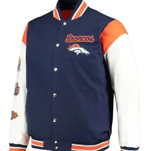 Denver Broncos Satin Jacket