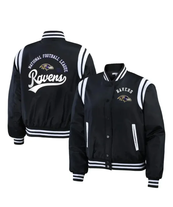 Erin Andrews Womens Ravens Jacket