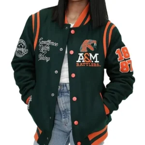 FAMU Green Varsity Jacket