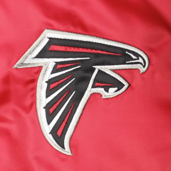 Falcons Enforcer Satin Varsity Jacket