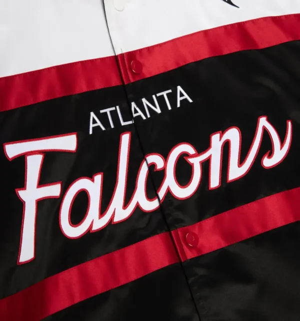 Falcons Windbreaker Satin Jacket Logo