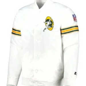 Green Bay Packers All-Star Satin Varsity Jacket