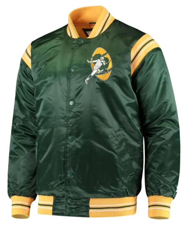 Green Bay Packers Commander Full-Snap Jacket