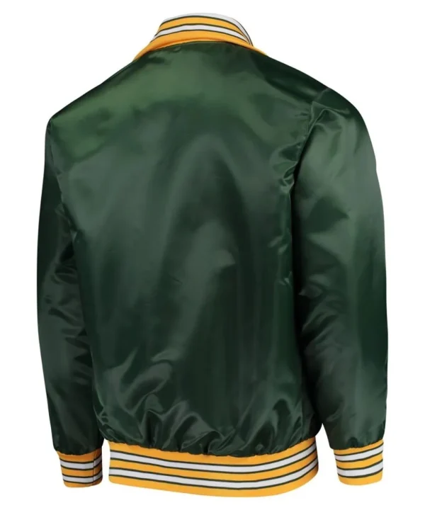 Green Bay Packers Elite Satin Green Jacket