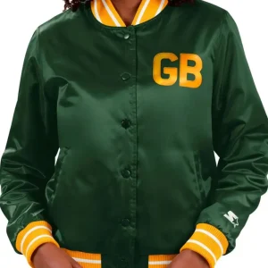 Green Bay Packers Elite Team Satin Jacket