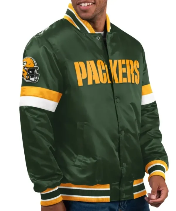 Green Bay Packers Football Team Players Varsity Jacket