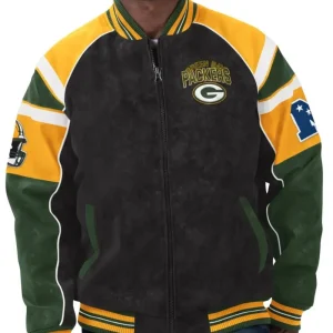 Green Bay Packers G-III Premium Leather Jacket