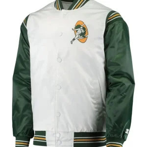 Green Bay Packers Historic Logo Varsity Jacket