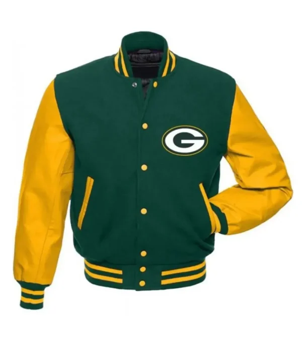 Green Bay Packers Throwback Varsity Jacket