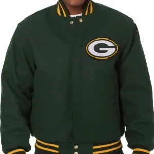 Green Bay Packers Timeless Green Wool Jacket