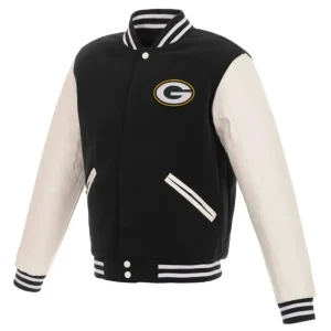 Green Bay Packers Varsity Classic Chic Jacket