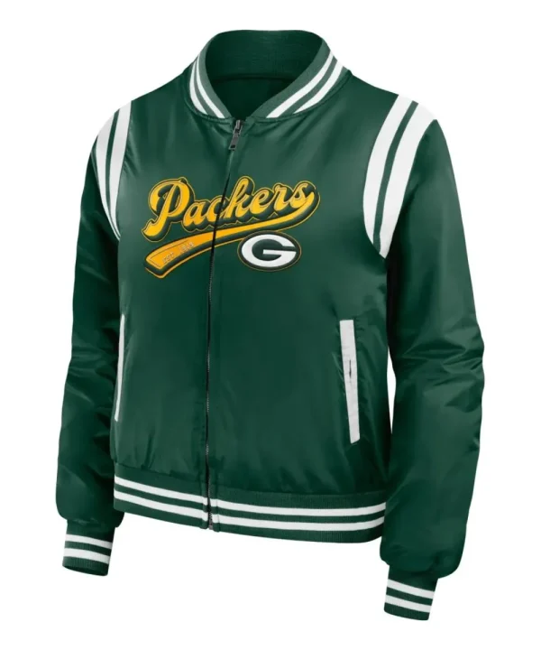 Green Bay Packers Zipper Champion Jacket