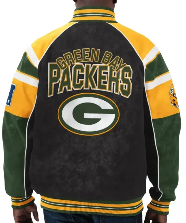 Green Packers G-III Premium Leather Jacket