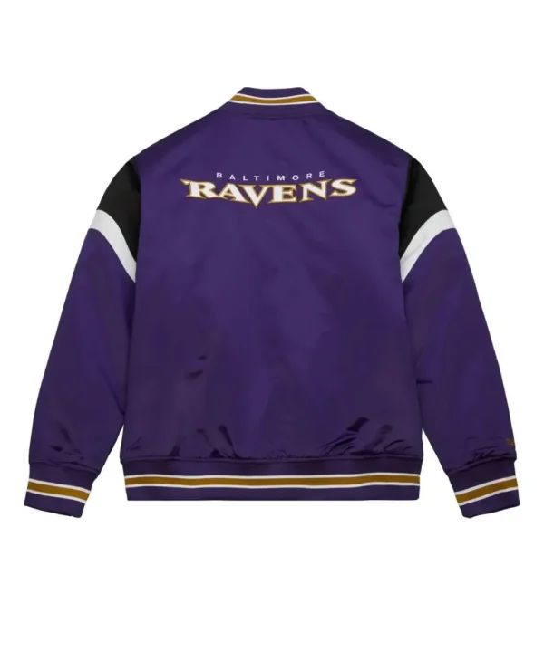 Heavyweight Satin Jacket Ravens