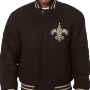 NFL Orleans Saints Wool Varsity Jacket