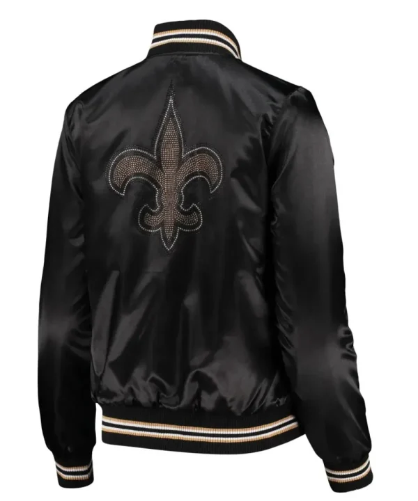 New Orleans Classic Black Rib Jacket