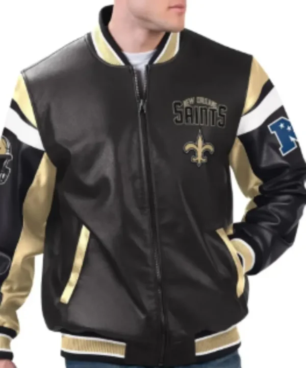 New Orleans Faux Leather Jacket