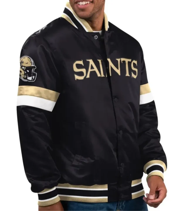 New Orleans Saints Game Varsity Jacket