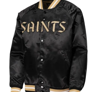 New Orleans Saints Lightweight Varsity Jacket