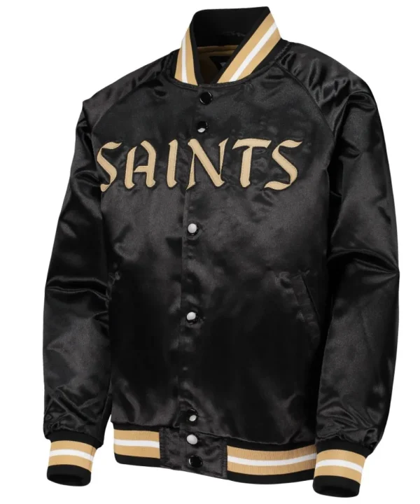 New Orleans Saints Lightweight Varsity Jacket