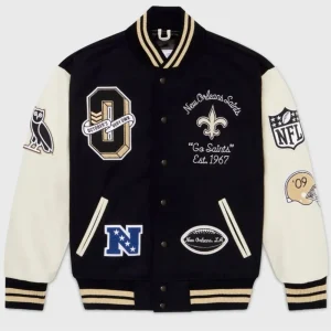 New Orleans Saints OVO Elite Varsity Jacket