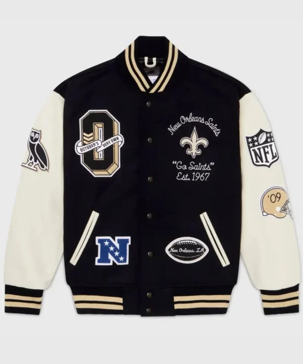 New Orleans Saints OVO Elite Varsity Jacket