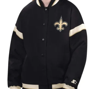 New Orleans Saints Tournament Varsity Jacket